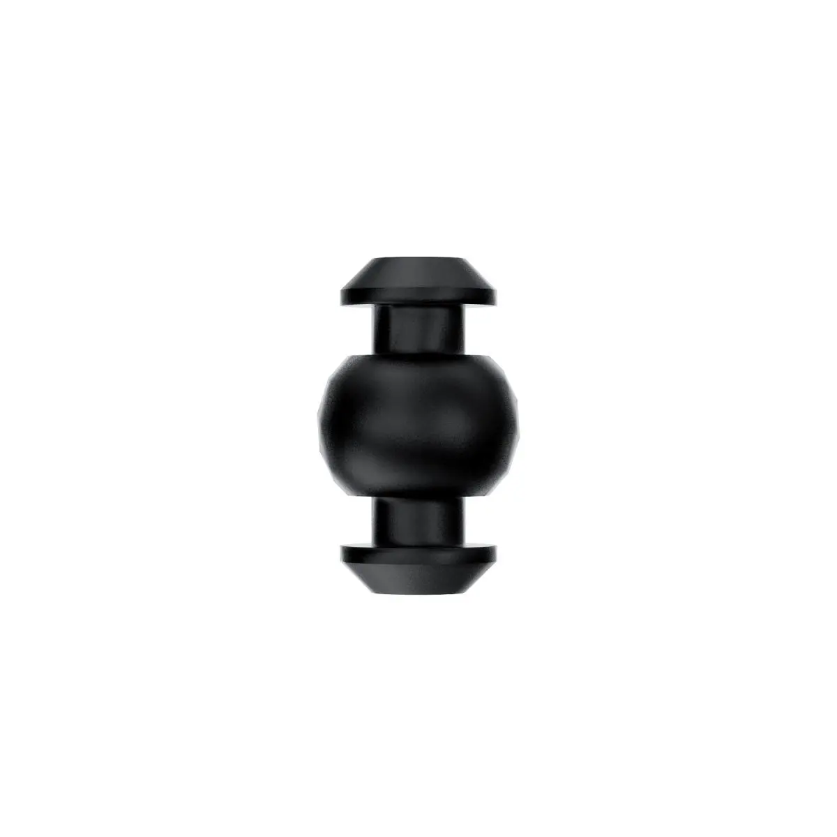 Gros plan sur les boules d'amortissement GEP 40° en silicone, conçues pour absorber les chocs.