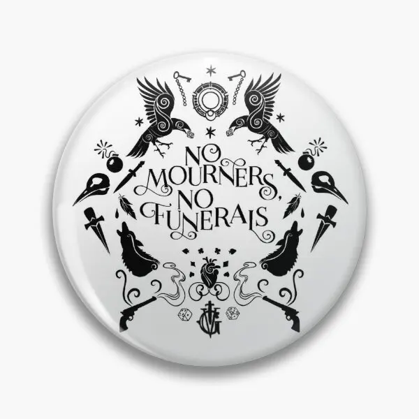 

Six Of Crowds Soft Button Pin Lover Brooch Jewelry Creative Metal Clothes Cute Cartoon Hat Fashion Collar Gift Lapel Pin Badge