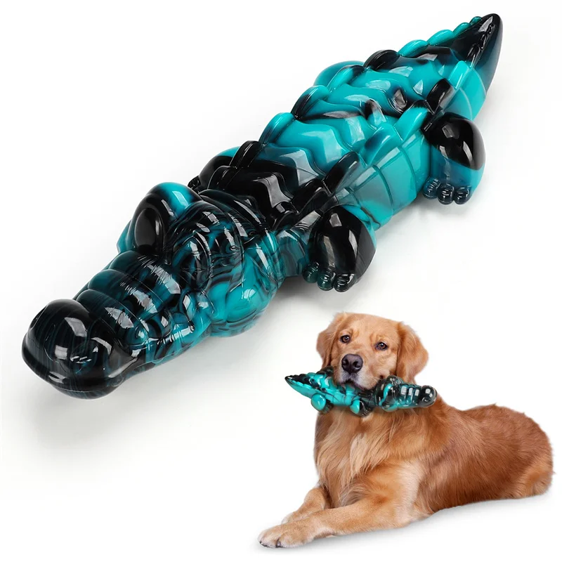 

Large Durable Dog Chew Toys For Aggressive Chewers Tough Nylon Beef Flavor Pet Toys Puppy Bone Teeth Cleaning Play Game