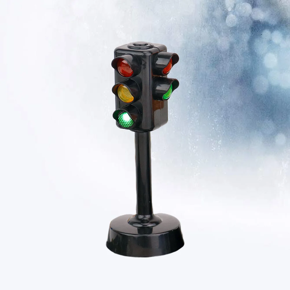 Boys Toys Living Intelligent Traffic Light Lamp Sign Child Crosswalk Signal Sound Road