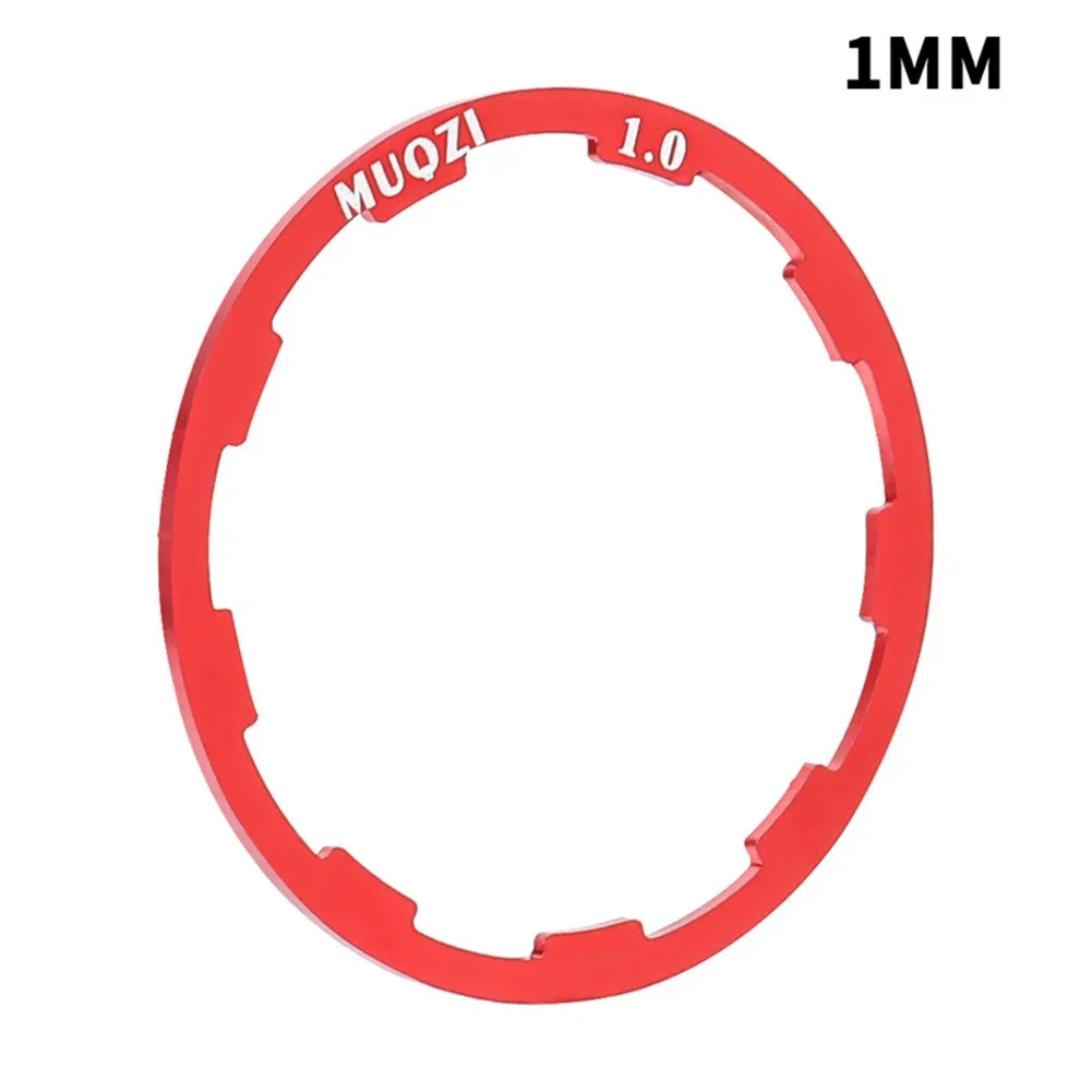 Bicycle Cassette Gasket Freehub Body Washer Freewheel Spacers 1.0/1.5/1.85/2.0/2.18/2.35/2.5MM BikeHubWasherCyclingParts bicycle cassette bicycle sprocket gear bicycle parts bike sprocket bike freewheel