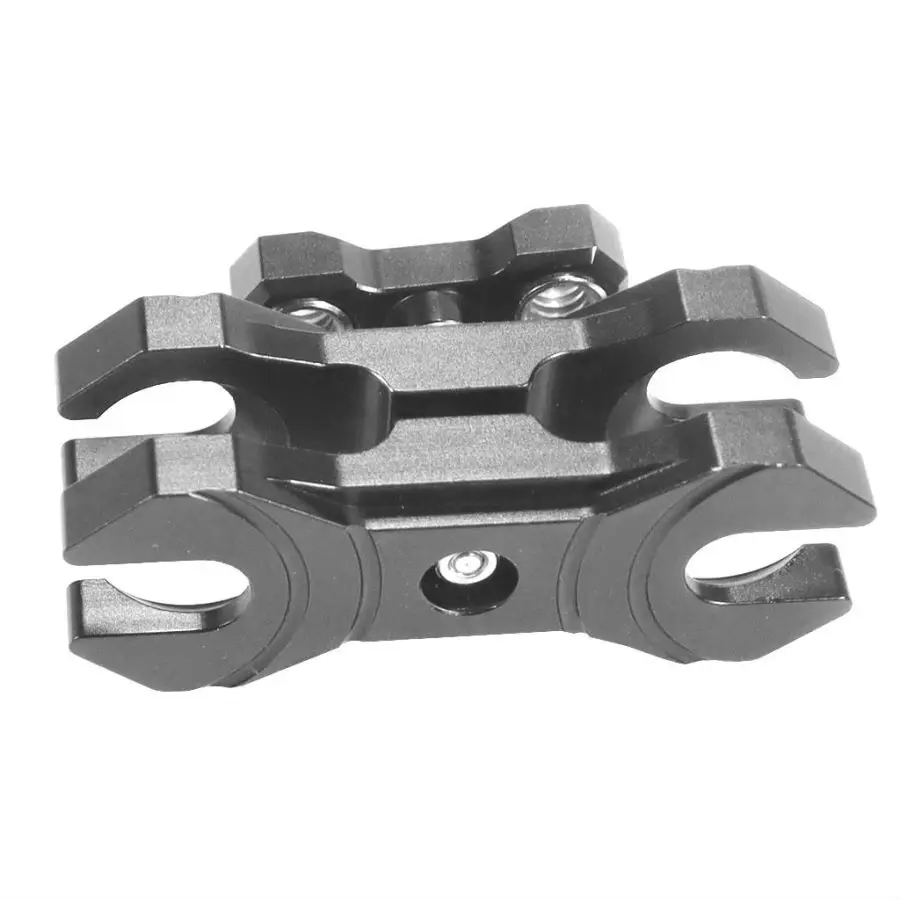 Magic Arm 360 Rotation Double Ball Head with Arri Pin 1/4 3/8 Screw Adapter for