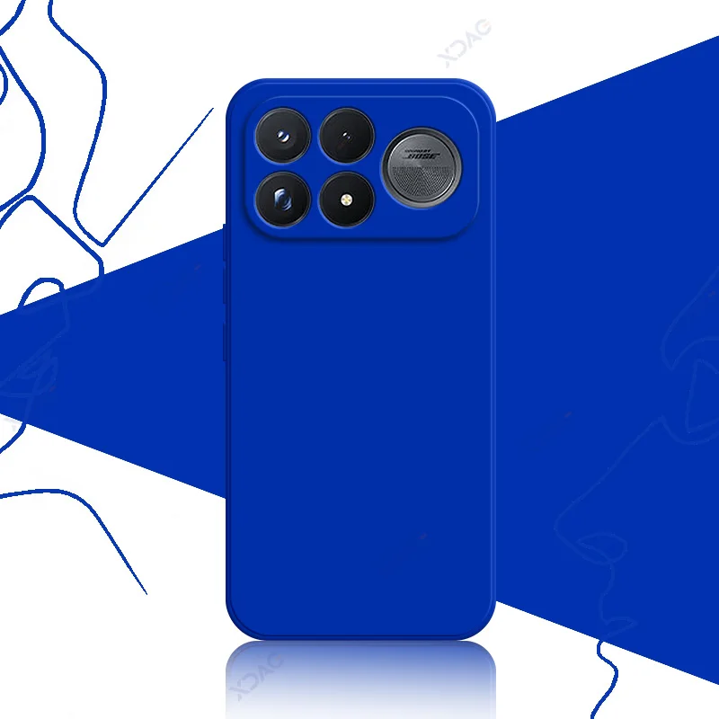 Enhanced Silicone Phone Case with Upgraded Camera Protection and Soft Anti-Scratch Microfiber Lining