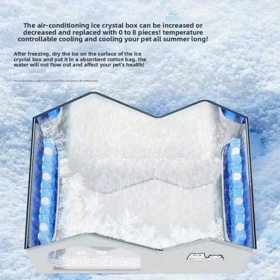 Summer Pet Ice House – Cooling Cat & Dog Bed 6