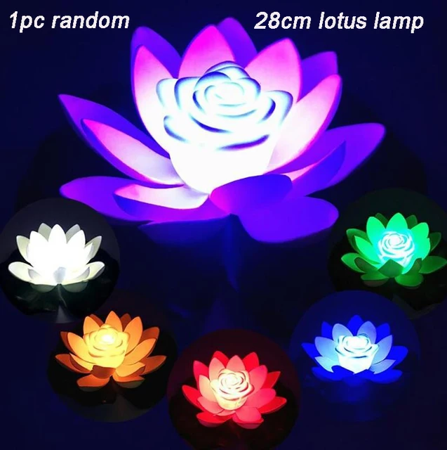 1PC 28cm lotus lamp