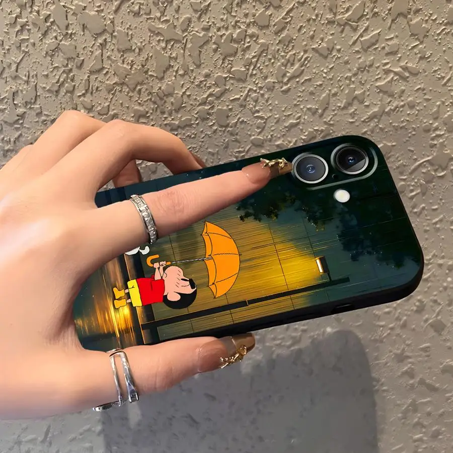 Cute Cartoon Boy Dog Art Phone Cover Case - Stylish and Protective Design