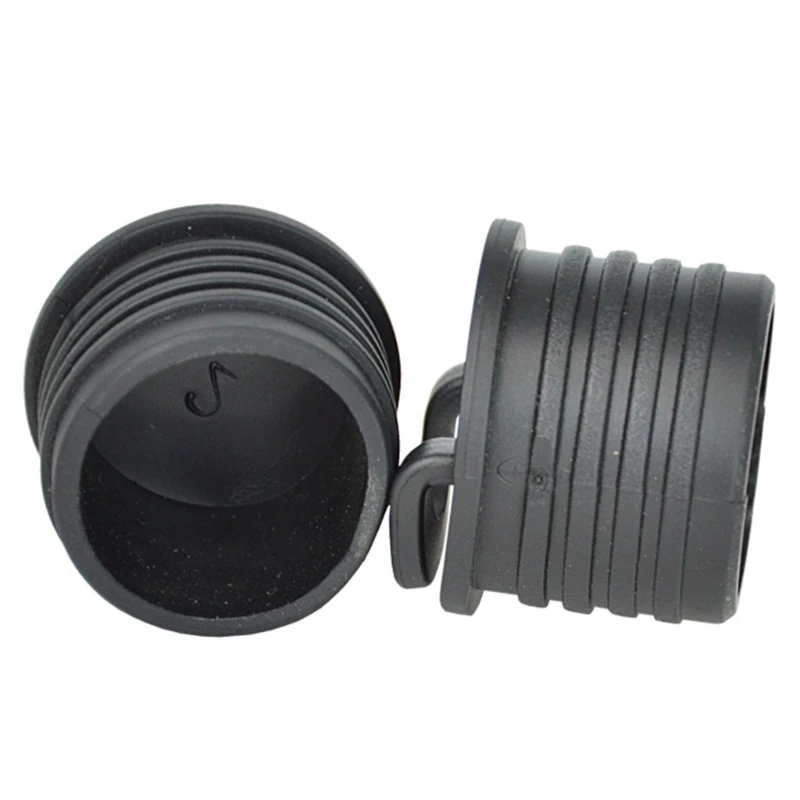 4Pcs Rubber Scuppers Stopper Plug Kayak Drain Plug Water Stopper Boat Scupper Plugs Drain Holes Bung with Handle