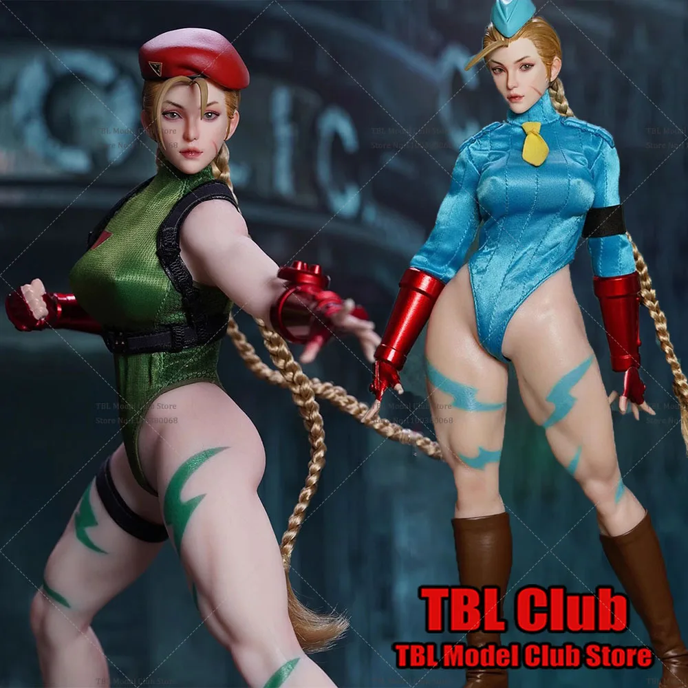 PLAY TOY ストリートファイター　キャミィ 1/6 P020-A Play Toy Cammy P020-A Green Street Female Fighter 1/6 Figure