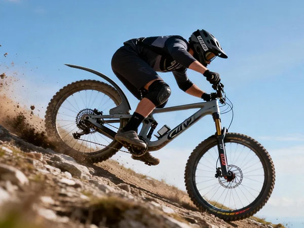 RBRL Vollständiger Hinterrad-Schutzblech Spritzschutz für 27,5 29 Zoll MTB E-Bike Schnellverschluss-Schutzblech für Fahrradschutz – Detail 4