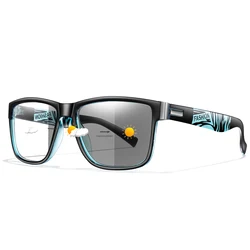 Photochromic Classic Square Reading Glasses (G8)