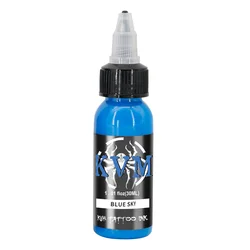 Vibrant Tattoo Ink Pigment Set for Artistic Body Coloring and Semi - Permanent Makeup (SL - BLUE - SKY)