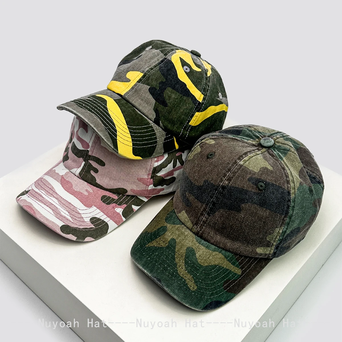 Neue Unisex Street CAMO American Style Baseball Hüte Sonnenschirm Retro Vielseitige Persönliche Schirmmützen Sport Mode Outdoor Nische