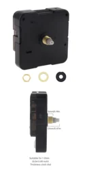Silent Quartz Wall Clock Movement Mechanism (12mm Silent Movement)