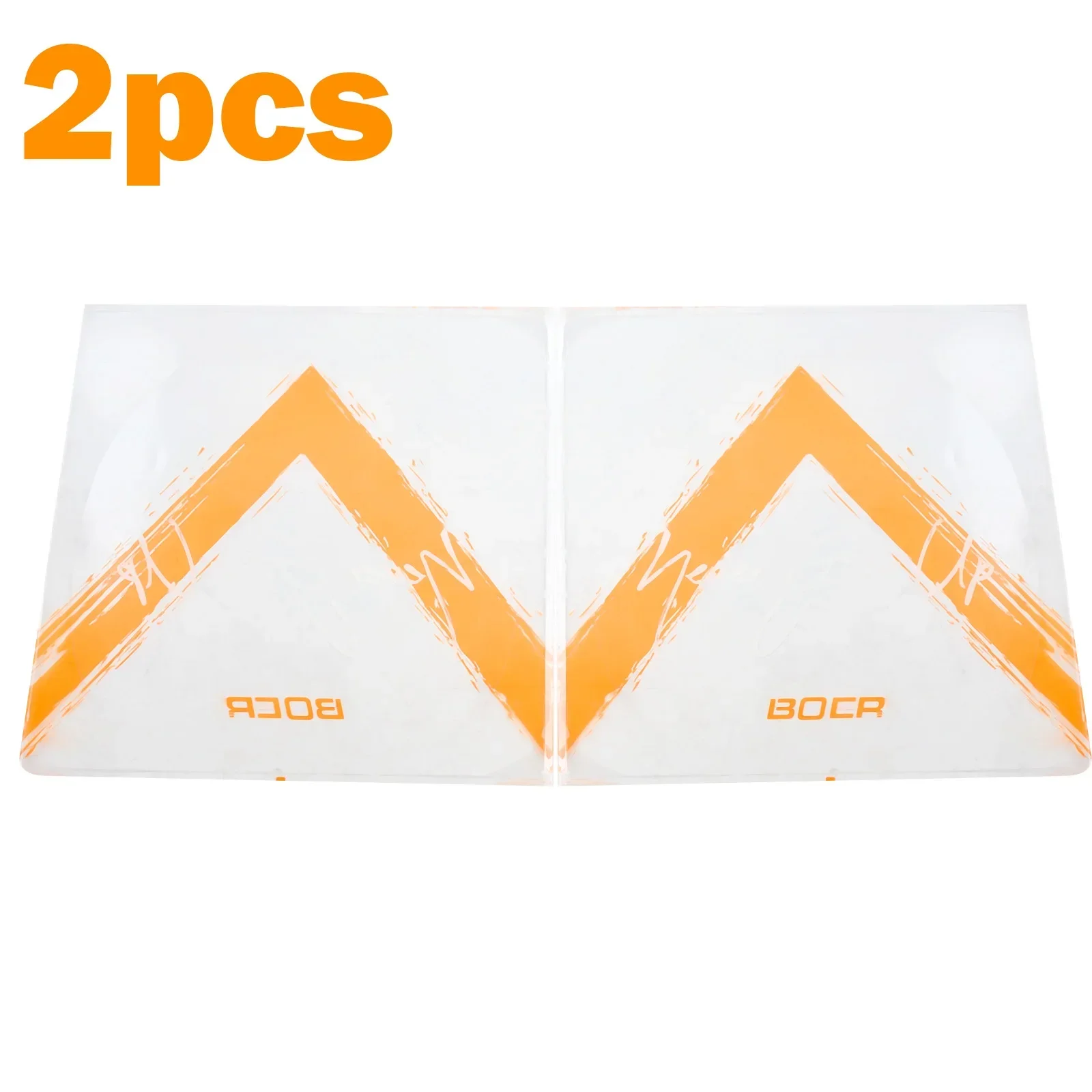 Self-Sticky Table Tennis Rubber Protective Adhesive Film Protection Racquet Protective Film Racket Adhesive Ruber 2Pc
