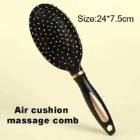 Brosse à cheveux professionnelle à palette lisse et lisse pour Salon de coiffure, grand Type de cheveux, peigne coiffant pour femmes et hommes 6