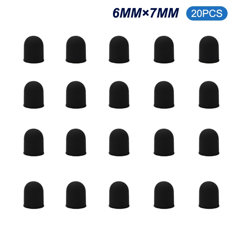 20-Pack Soft Silicone Stylus Tip Replacements