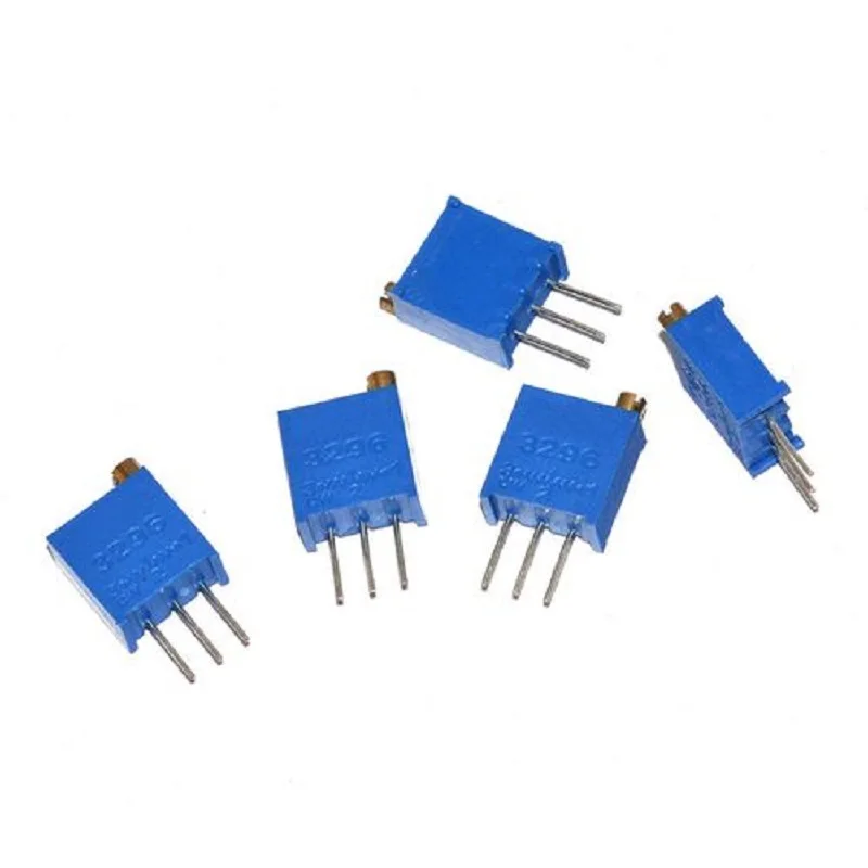 

10pcs 3296W 3296 50 100 200 500 ohm 1K 2K 5K 10K 20K 50K 100K 200K 500K 1M ohm 103 100R 200R 500R Trimpot Trimmer Potentiometer