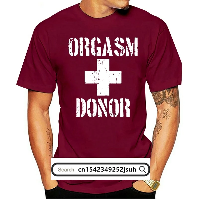 

Mens T-shirt Orgasm Donor Mens T-shirt
