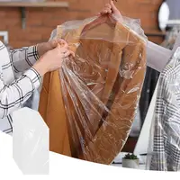 Dust Moisture Protection Bag Plastic Dry Bags for Garment Storage at Home Travel Moving Set of 50 Dust-proof Hanging for Dry 1