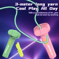 New Rope Launcher Glow-in-the-dark Rope Decompression Artifact Teasing Cat Parent-child Interaction Flying Rope Children's Toys 2