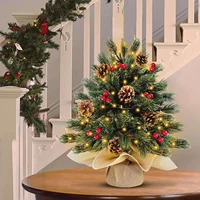 Desktop Christmas Tree Lifelike Artificial Christmas Tree Christmas Decoration Desktop Home Interior Decoration 4