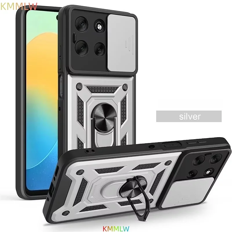 Shockproof Armor Case Phone Cover with Camera Lens Protection