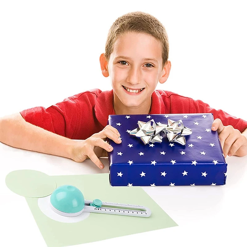GIGI Round Cutting Knife Patchwork Compass Circle Cutter Round Paper-Cutting Machine Scrapbooking Cutters Cards DIY Tools