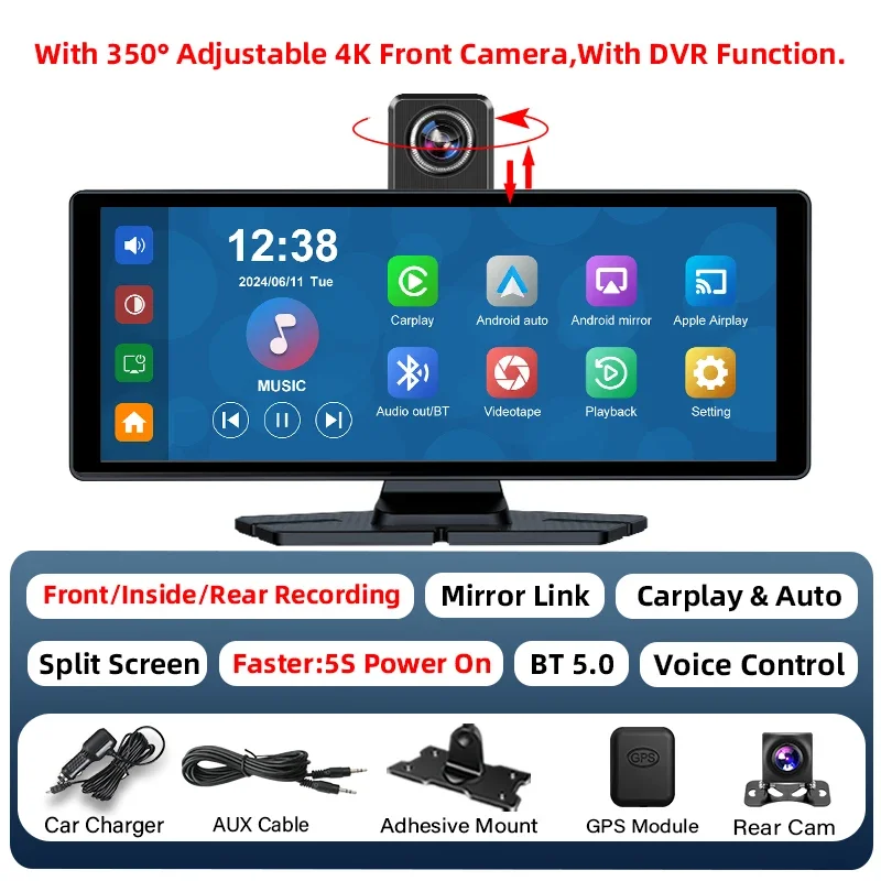 350 4K-GPS-Cam