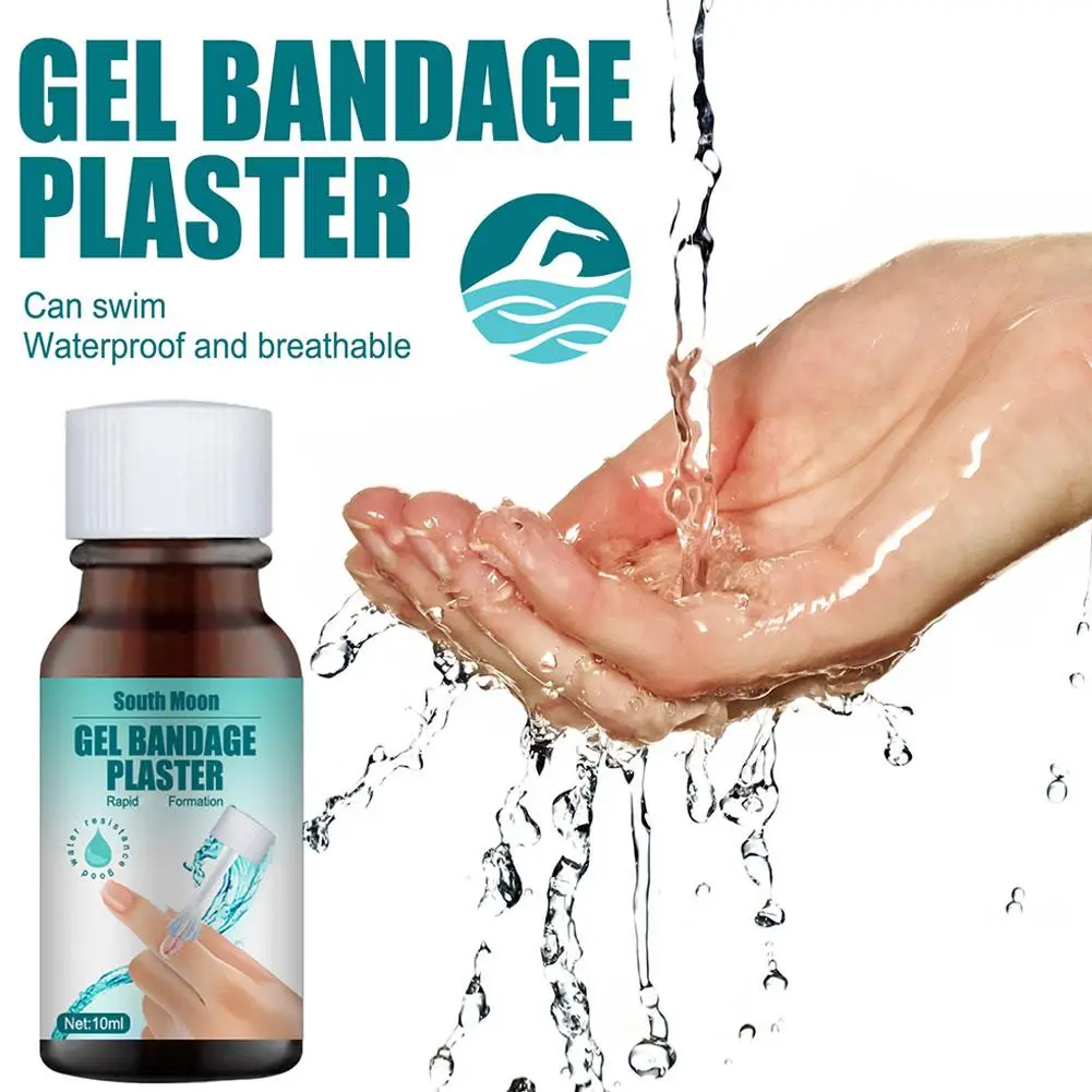 Liquid Band Aid Waterproof Disinfecting Adhesive Patch Wound Fast Healing Gel Bandage Hemostatic Patches_voghion.com