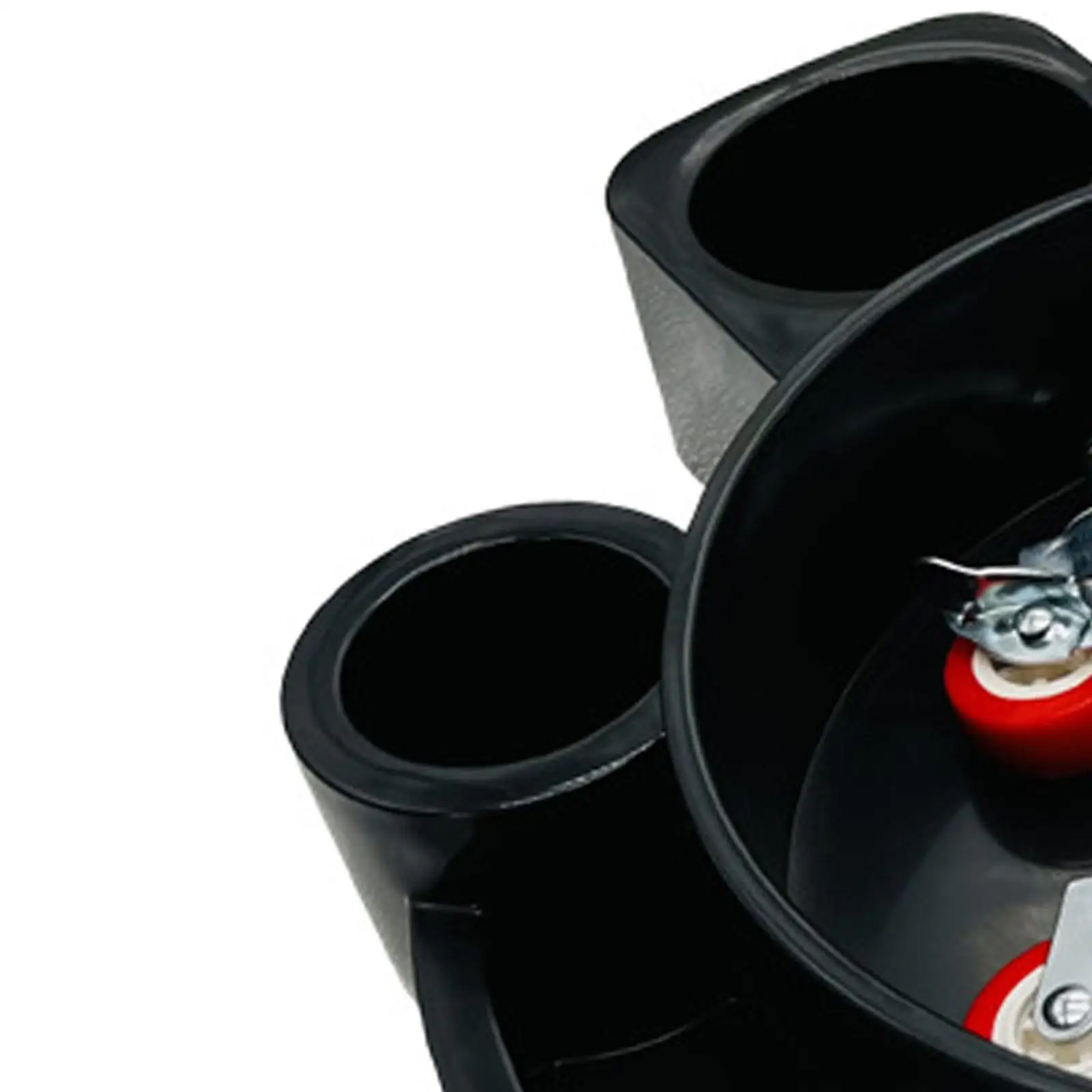 Bucket Dolly Black Rolling Bucket Dolly for Car Washing Detailing System