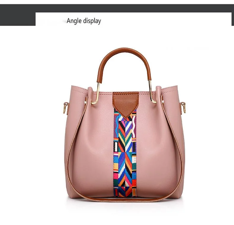 Set borse donna 4 pezzi borsa a tracolla e a secchiello_voghion.com