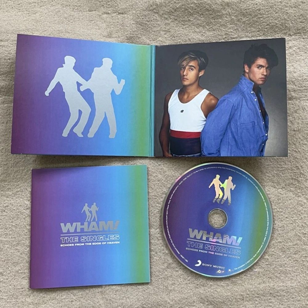 Wham The Singles CD 그레이트 히트즈 80년대 팝 조지 마이클 라스트 크리스마스 웨이크 미 업 새 상품 베스트 오브 컬렉션