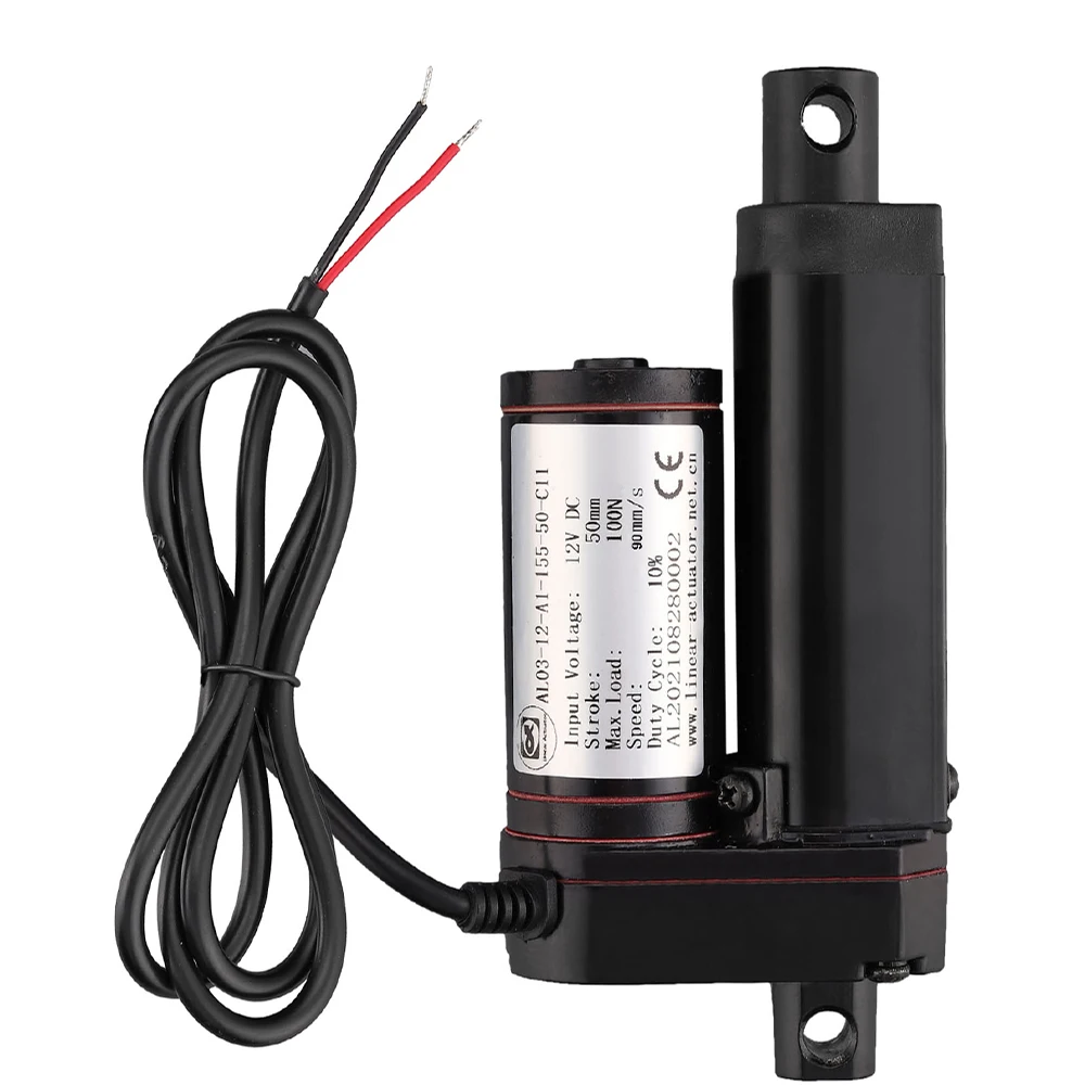 Electric Linear Actuator DC12V 100N 300N 500N 1000N Linear Actuator 150mm Stroke Drive Electric Motor