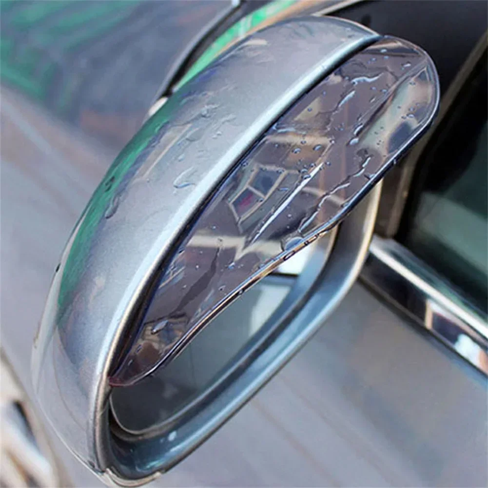 Rearview Mirror Rain Shield 2pcs Rear View Side Mirror Rain Board Eyebrow Guard Sun Visor Shade Shield Car Exterior Accessories Car Styling