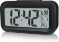 Black alarm clock