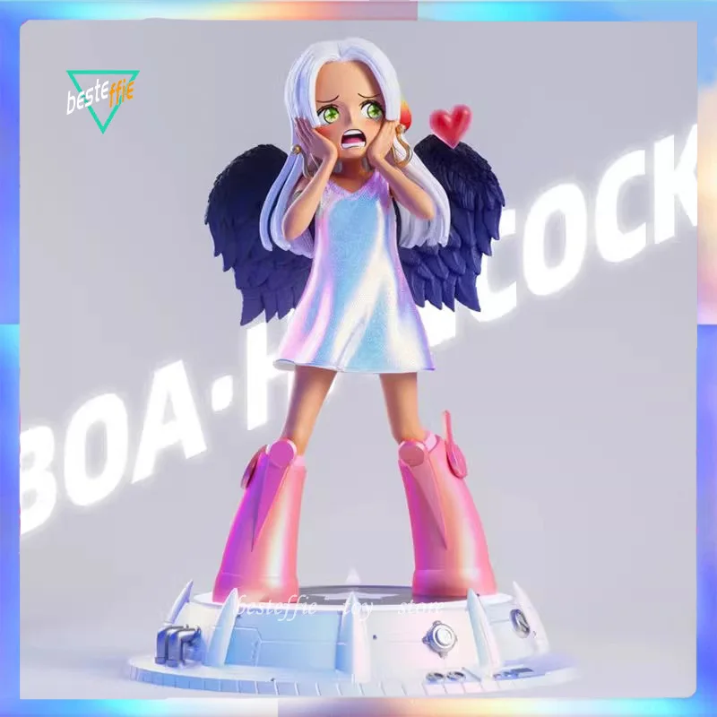 

Фигурка Аниме One Piece, блестящий ангел, маленькая эмбоа, Хэнкок, аниме фигурка, кавайная экшн-фигурка, украшение из ПВХ, игрушки для девочек, подарок