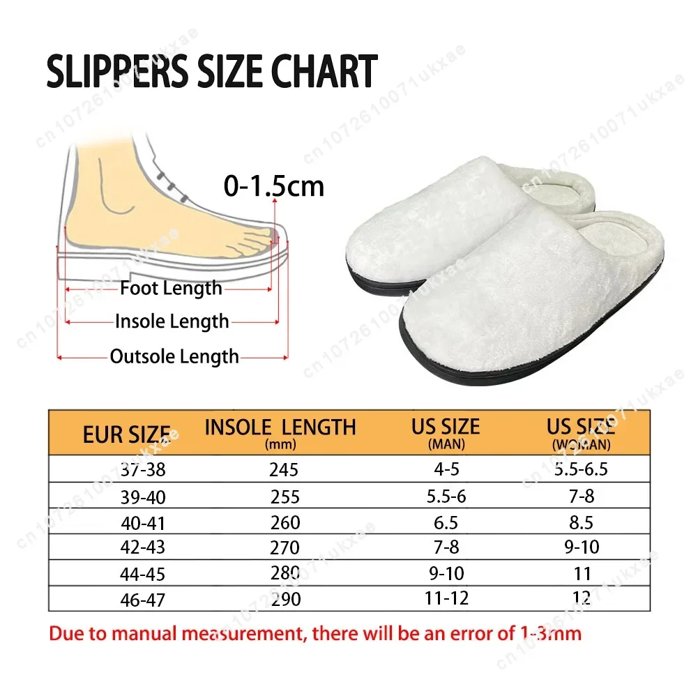 Astro Boy Home Cotton Slippers Mens Women Tetsuwan Atomu Plush Bedroom Casual Keep Warm Shoes Thermal Indoor Slipper Custom Shoe