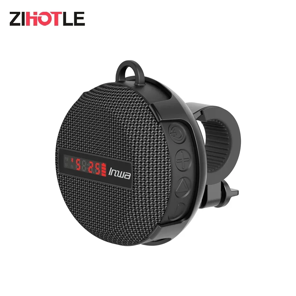 Bluetooth Speaker ZIHOTLE Bluetooth Speaker Digital Display Wireless Outdoor Portable bluetooth speaker outdoor speakers