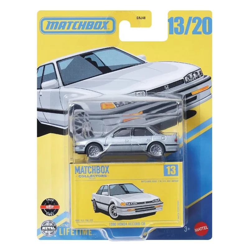 매치박스 GBJ48-C 2025 시티 히어로즈 - 혼다 캐딜락 1:64 합금 다이캐스트 모형 자동차, 수집가 에디션 어린이 장난감 선물