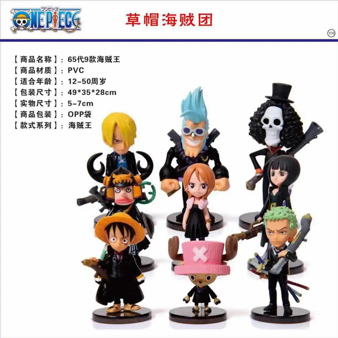 thumbnail image 1 of 1 juego de figuras de Anime de One Piece, Luffy, Hancock, vestido de novia, serie WCF, Ace, Zoro, Nami, Marco, colección de muñecas, juguetes para niños, regalos, 1 of 5