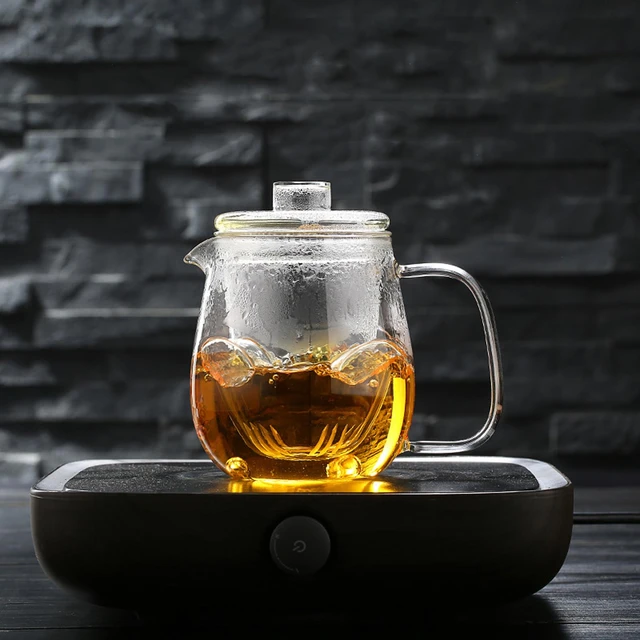 Glass Teapot With Removable Infuser