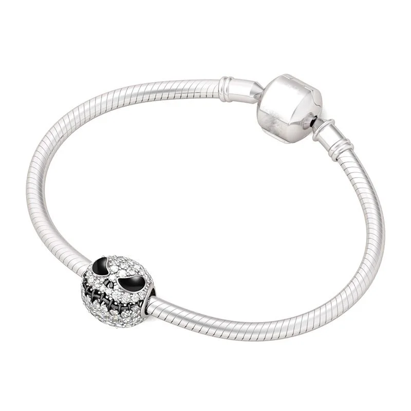 S925 Silver Hammer Gloves Hat Shield Witch Cartoon Charm Beads Suitable for Original Bracelets DIY 925 Women's Boutique Jewelry 3
