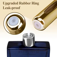 Feriales Mini Parfümzerstäuber 5 ml – Nachfüllbarer Reise-Flakon aus Aluminium – Tragbarer Parfüm-Zerstäuber & Duftspender für unterwegs 1