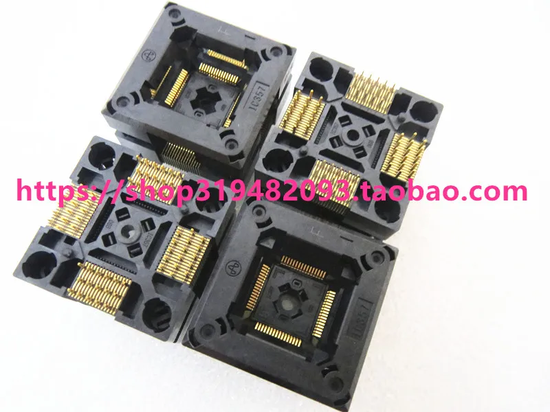 

IC357-0644-068P LQFP64 IC испытательное сиденье испытательное стендовое испытательное гнездо программируемое сиденье