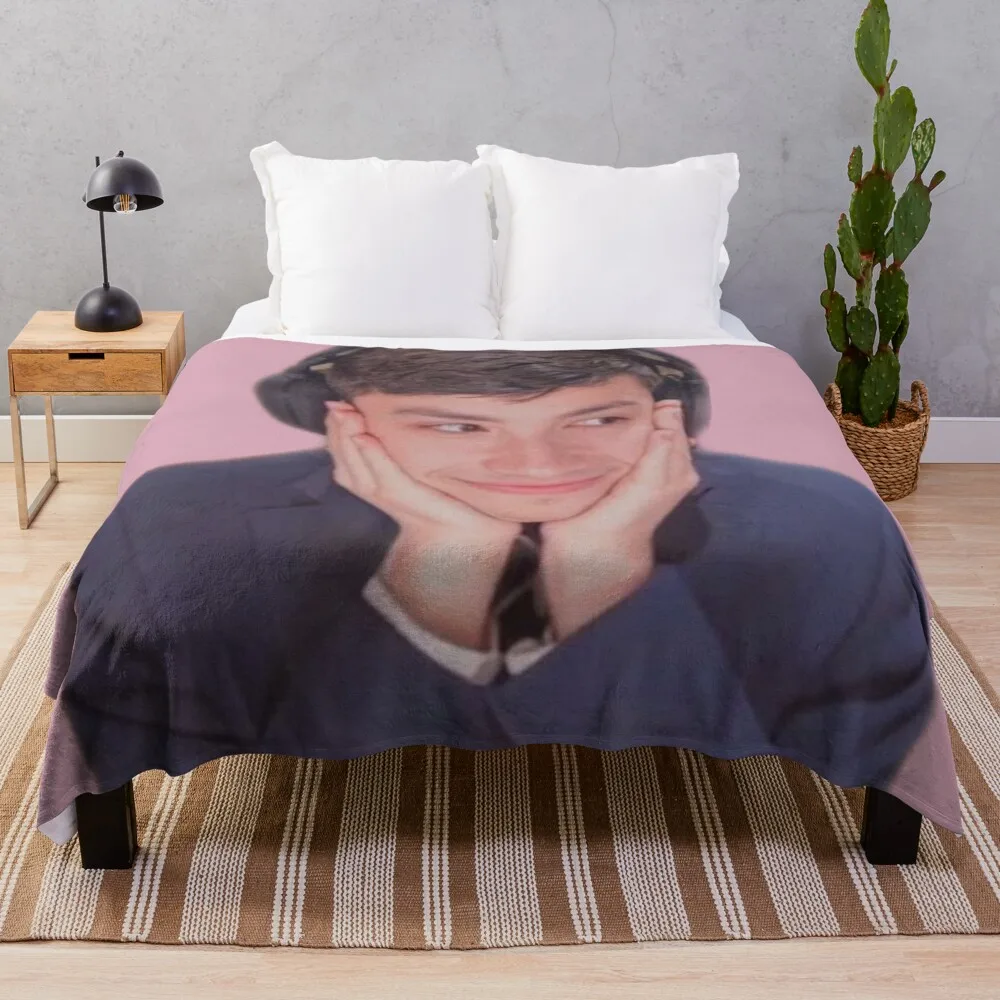 

Georgenotfound Throw Blanket Flannel Blanket Retro Blankets manga Quilt Blanket