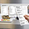 Pvc Kitchen Receipt Holder Durable Clip Takeout Orders & Restaurant Tickets Rack for Office Cafes Pubs 1