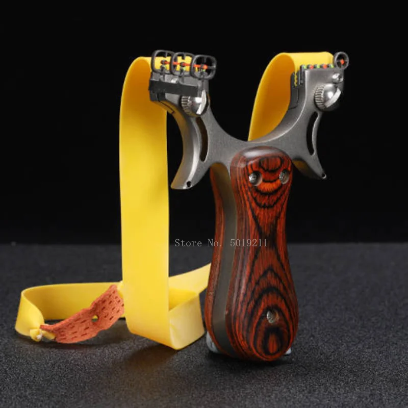 Professional Slingshot Stainless Steel Hunting Slingshots High Quality Catapult Shooting Hunting