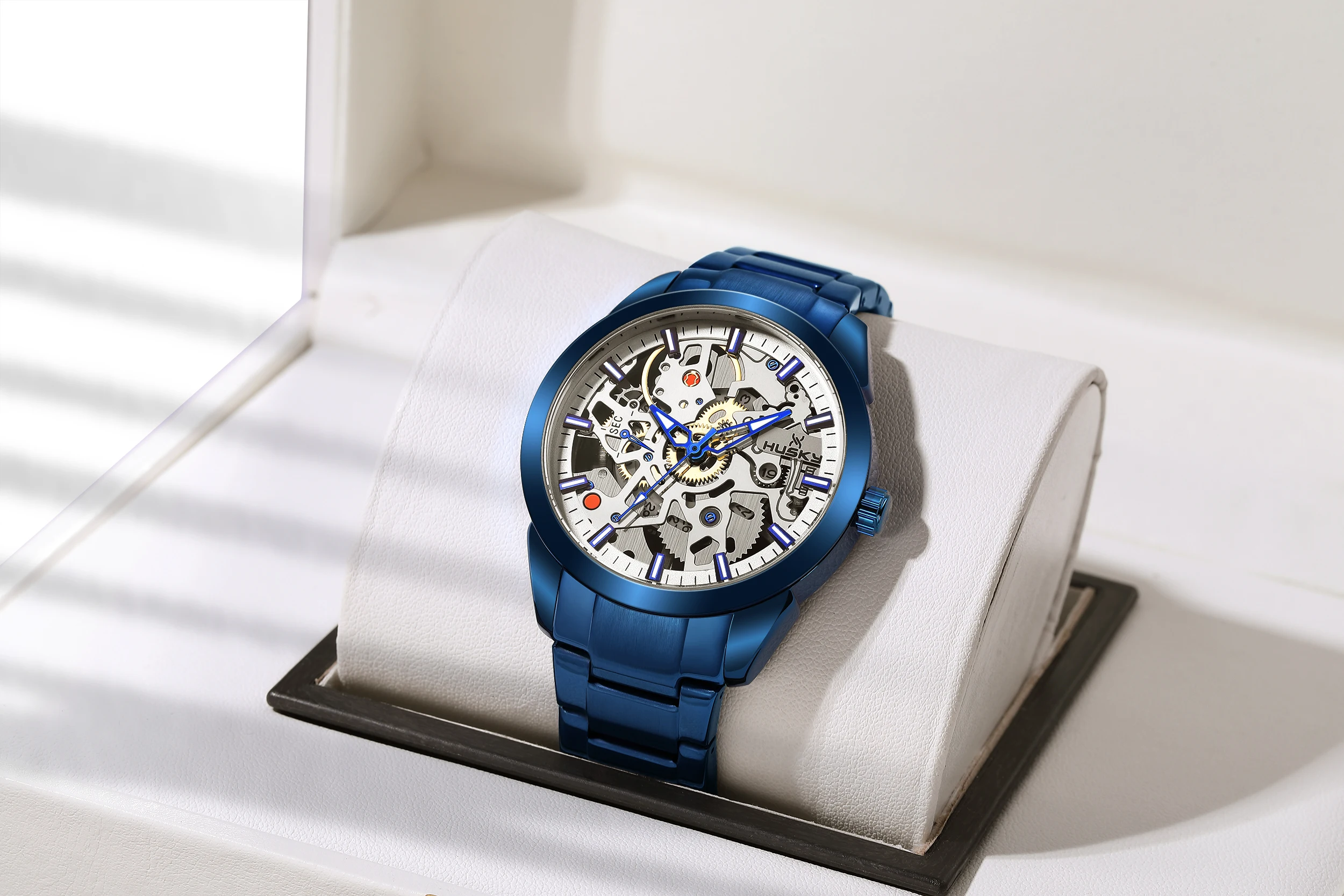 2023 Luxury Men Watch Fashion Men's Quartz Wristwatch Classic Brand Gold Dial Watches Business Man Clock