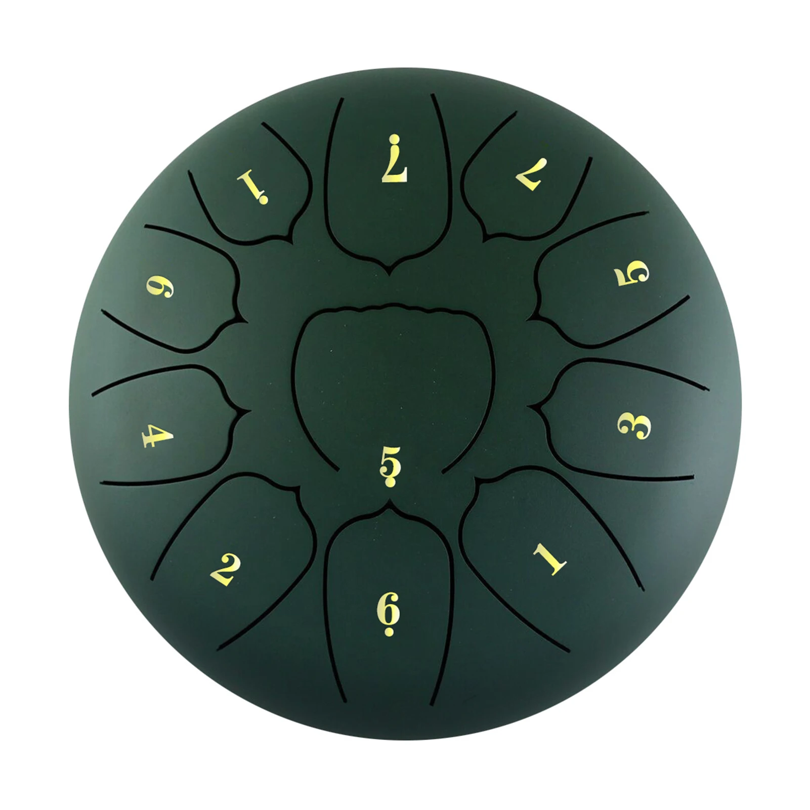 

10 Inch Steel Tongue Drum 11 Notes Handpan Drum with Drum Mallet Finger Picks Percussion for Meditation Yoga
