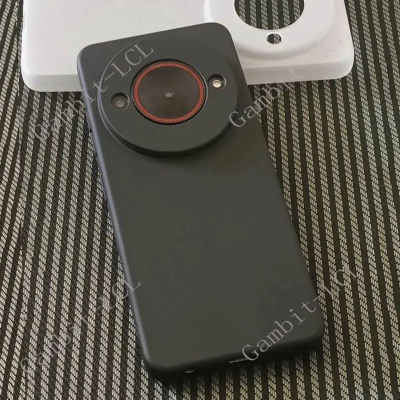BUNALFaa Custodia per ZTE Blade A75 5G (6.56) + Vetro Temperato, Cover per Antiurto Antiscivolo Case Protettiva in Silicone TPU per ZTE Blade A75 5G - Pieno d'amore